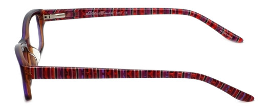Eddie Bauer Designer Reading Glasses EB8245 Plum Purple Stripe 54mm CHOOSE POWER