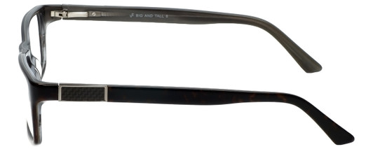Big and Tall Designer Eyeglasses Big-And-Tall-8-Demi-Grey in Demi Grey 59mm :: Custom Left & Right Lens