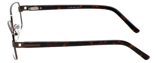 Big&Tall by Vivid Designer Reading Glasses Big-And-Tall-1-Brown in Brown 60mm