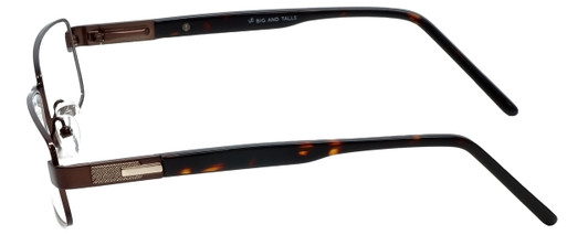 Big&Tall by Vivid Designer Reading Glasses Big-And-Tall-5-Brown in Brown 58mm