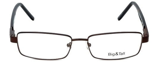Big&Tall by Vivid Designer Reading Glasses Big-And-Tall-5-Brown in Brown 58mm