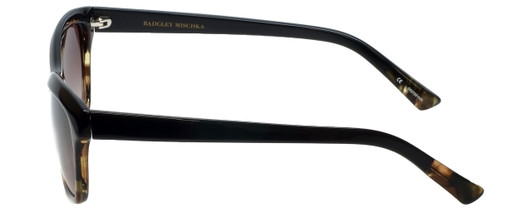 Badgley Mischka Designer Sunglasses Honoree Tortoise w/ Black or Purple Crystal