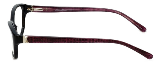 Eddie Bauer Designer Reading Glasses EB8606 in Black-Purple 54mm