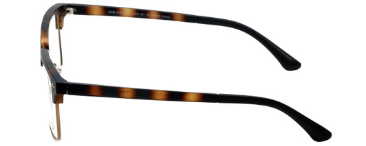 Calabria Viv  Designer Eyeglasses Vivid-257 in Tortoise 52mm :: Custom Left & Right Lens