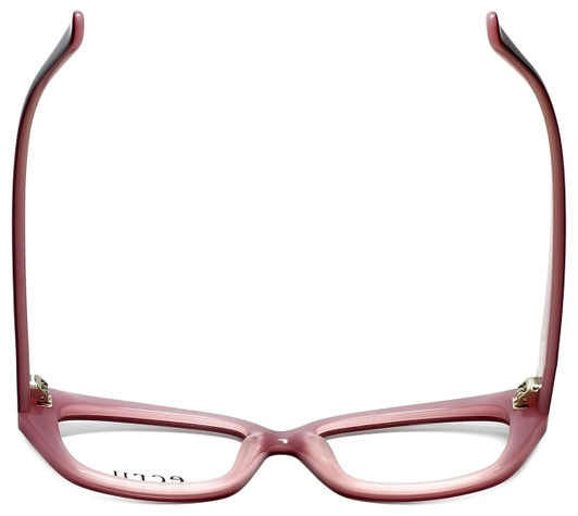 Ecru Designer Eyeglasses Bowie-001 in Wine 50mm :: Progressive
