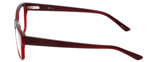 Ecru Designer Eyeglasses Collins-062 in Red 53mm :: Rx Single Vision
