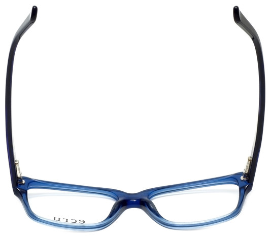 Ecru Designer Eyeglasses Collins-038 in Blue 53mm :: Progressive