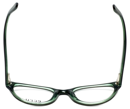 Ecru Designer Eyeglasses Daltrey-007 in Green 50mm :: Progressive