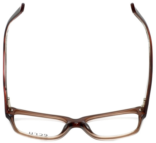Ecru by Vivid Designer Reading Glasses Collins-037 in Brown 53mm
