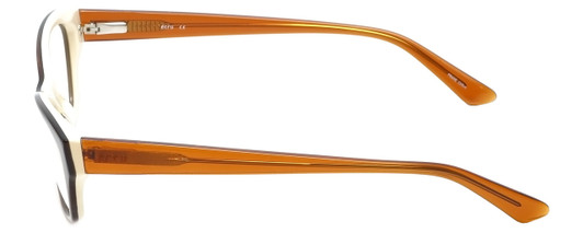 Ecru Designer Eyeglasses Ferry-035 in Au Lait 53mm :: Rx Bi-Focal