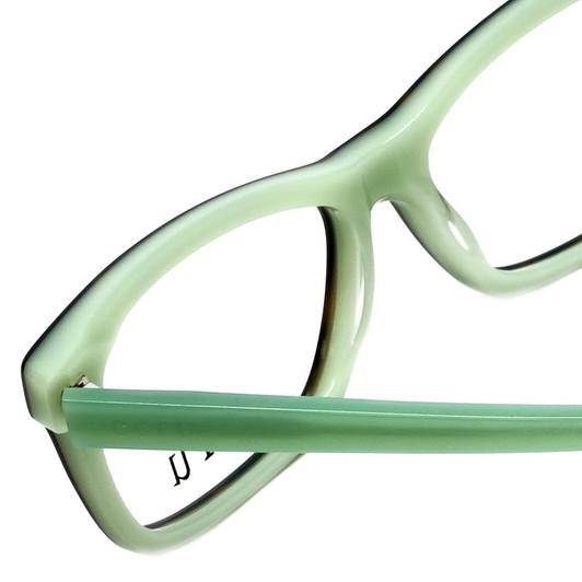 Ecru by Vivid Designer Reading Glasses Springfield-018 in Tortoise-Green 53mm