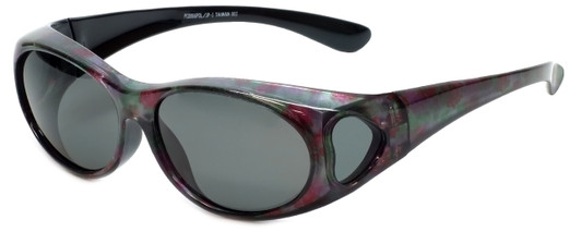 Calabria PC8866POL-JP-1 Polarized FitOver Sunglasses Medium Size
