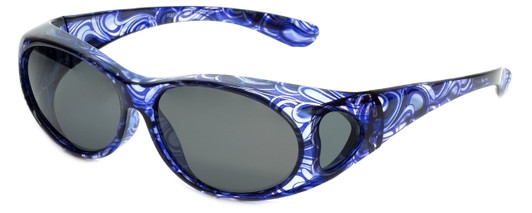 Calabria PC8866POL-JP-2 Polarized FitOver Sunglasses Medium Size