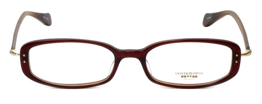 Oliver Peoples Designer Reading Glasses Chrisette SISYC in Burgundy 49mm