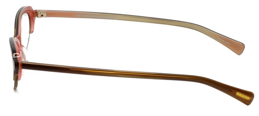 Oliver Peoples Designer Reading Glasses Lorelei OTPI in Brown Stripe 50mm