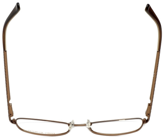 Tory Burch Designer Eyeglasses TY1009-120 in Light Brown 51mm :: Rx Single Vision