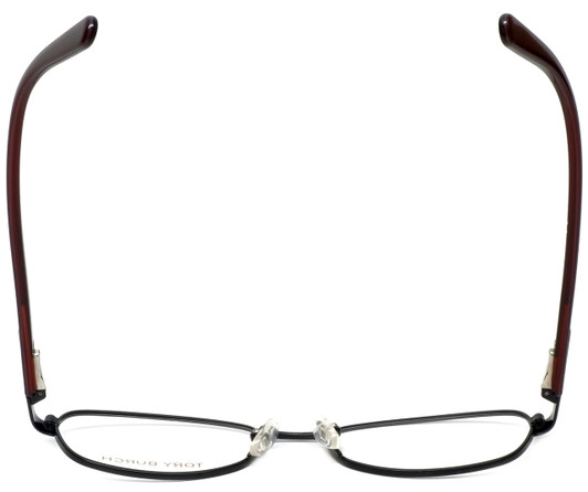 Tory Burch Designer Eyeglasses TY1021-107 in Black Red 50mm :: Rx Single Vision