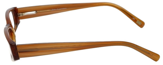 Daisy Fuentes Designer Eyeglasses DFMIA-247 in Brown Pearl 49mm :: Custom Left & Right Lens