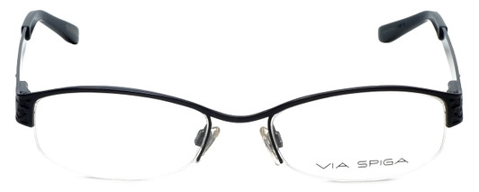 Via Spiga Designer Eyeglasses Luciana-770 in Navy 51mm :: Custom Left & Right Lens