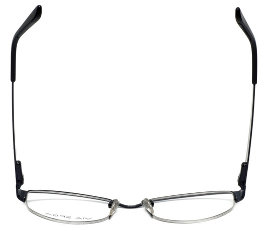 Via Spiga Designer Eyeglasses Luciana-770 in Navy 51mm :: Custom Left & Right Lens