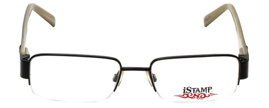 iStamp Designer Eyeglasses XP606M-021 in Black 53mm :: Progressive