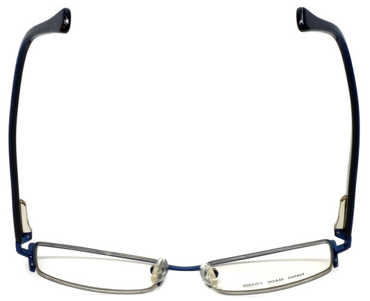 Moda Vision Designer Eyeglasses E3108-BLU in Blue 49mm :: Custom Left & Right Lens