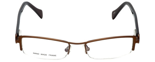 Moda Vision Designer Eyeglasses E3108-BRN in Brown 49mm :: Custom Left & Right Lens