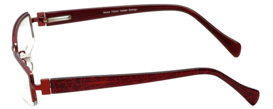 Moda Vision Designer Reading Glasses E3108-RED in Red 49mm
