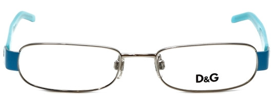 Dolce & Gabbana Designer Reading Glasses DG5004-080 in Silver Blue 50mm