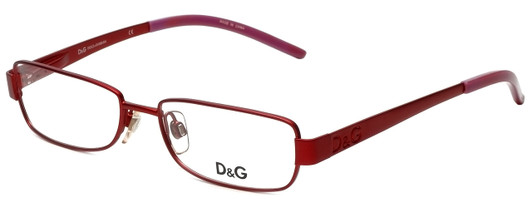 Dolce & Gabbana Designer Eyeglasses DG5009-107-52 in Red 52mm :: Custom Left & Right Lens