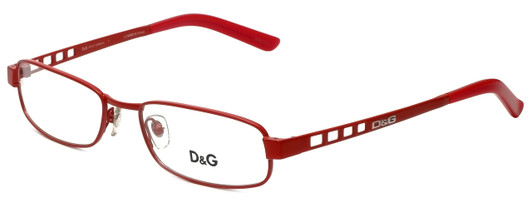 Dolce & Gabbana Designer Eyeglasses DG5041-107 in Red 52mm :: Custom Left & Right Lens