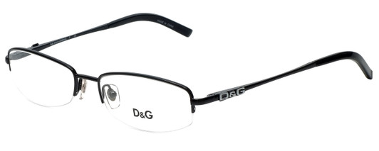 Dolce & Gabbana Designer Eyeglasses DG5047-01 in Black 52mm :: Rx Single Vision