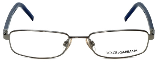 Dolce & Gabbana Designer Eyeglasses DG1105M-083 in Silver Blue 52mm :: Rx Single Vision