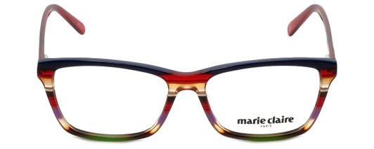 Marie Claire Designer Eyeglasses MC6220-SRE in Stripe Red 53mm :: Rx Bi-Focal