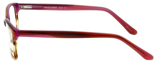 Marie Claire Designer Eyeglasses MC6232-PBR in Purple Brown 53mm :: Rx Bi-Focal