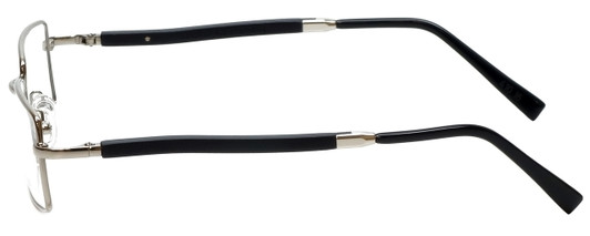 Gold & Wood Designer Eyeglasses 410.16-E6 in Silver 47mm :: Rx Bi-Focal