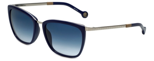 Carolina Herrera Designer Sunglasses SHE068-579B in Blue