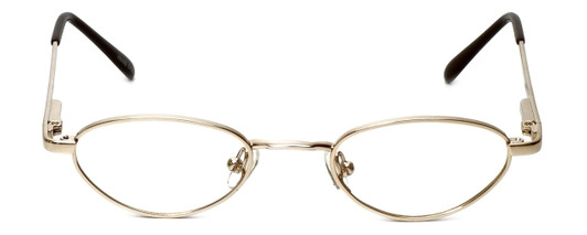 Flex Collection Authentic Designer Reading Glasses FL-75 Gold 41mm in 22 Powers
