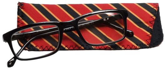 M Readers Authentic Designer Reading Glasses 105-SBLK Black 52mm 22 Power Option