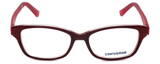 Converse Designer Eyeglasses Q011-Burgundy in Burgundy 50mm :: Custom Left & Right Lens