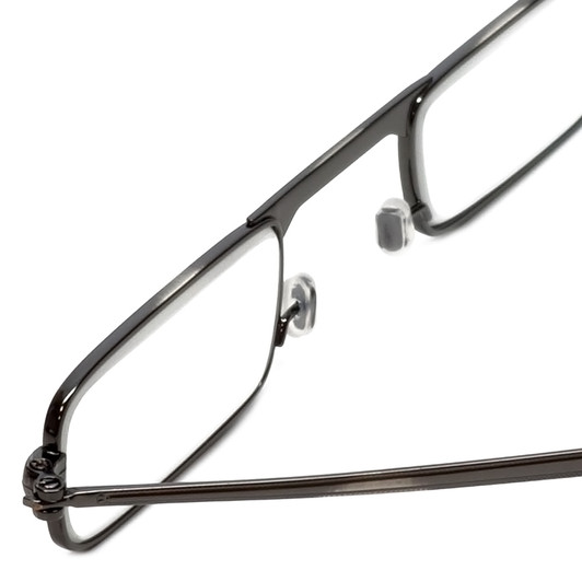 Slender Eyes Folding Metal Reading Glasses&Case Hi-Quality Corning Glass Lenses