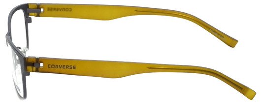 Converse Designer Eyeglasses Shutter-Slate in Slate Mustard 49mm :: Rx Single Vision