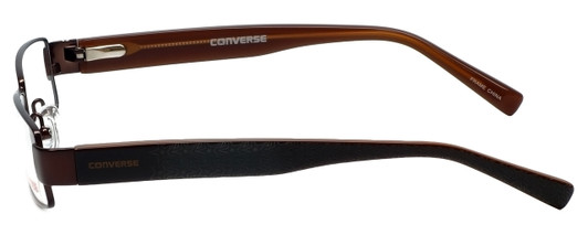 Converse Designer Eyeglasses Wait-For-Me-Brown in Brown 49mm :: Rx Single Vision