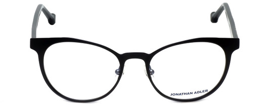Jonathan Adler Designer Eyeglasses JA105-Black in Black 51mm :: Rx Single Vision