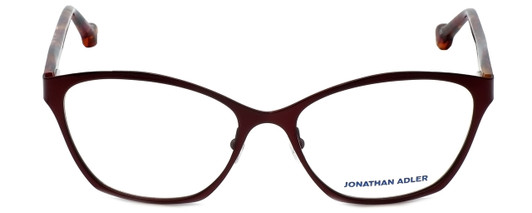 Jonathan Adler Designer Eyeglasses JA103-Bur in Burgundy 53mm :: Rx Bi-Focal