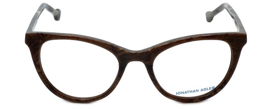 Jonathan Adler Designer Eyeglasses JA307-Brown in Brown 51mm :: Custom Left & Right Lens