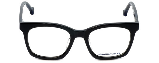 Jonathan Adler Designer Eyeglasses JA312-Black in Black 49mm :: Custom Left & Right Lens