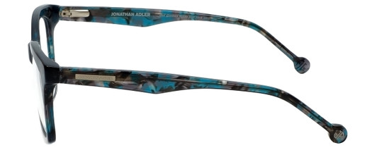 Jonathan Adler Designer Eyeglasses JA312-Aqua in Aqua 49mm :: Rx Single Vision