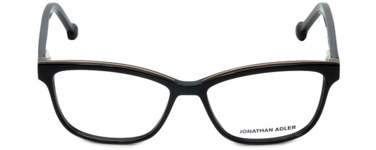 Jonathan Adler Designer Eyeglasses JA316-Black in Black 53mm :: Rx Single Vision
