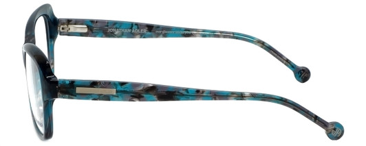 Jonathan Adler Designer Eyeglasses JA309-Teal in Teal 53mm :: Rx Bi-Focal